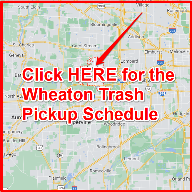 Wheaton Trash Pickup Schedule