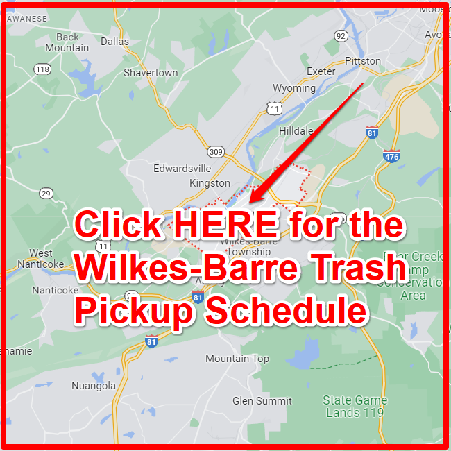 Wilkes-Barre Trash Pickup Schedule
