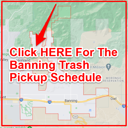 Banning Trash Collection Map