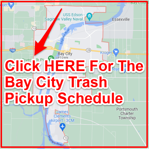 Bay City Trash Collection Map