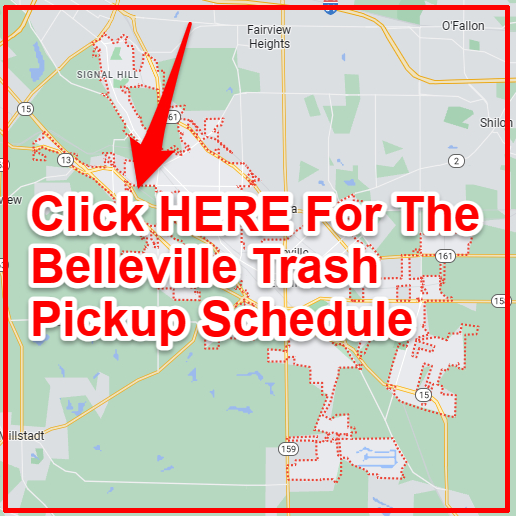 Belleville Trash Collection Map
