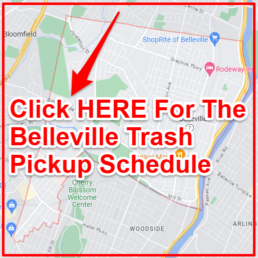 Belleville Trash Collection Map