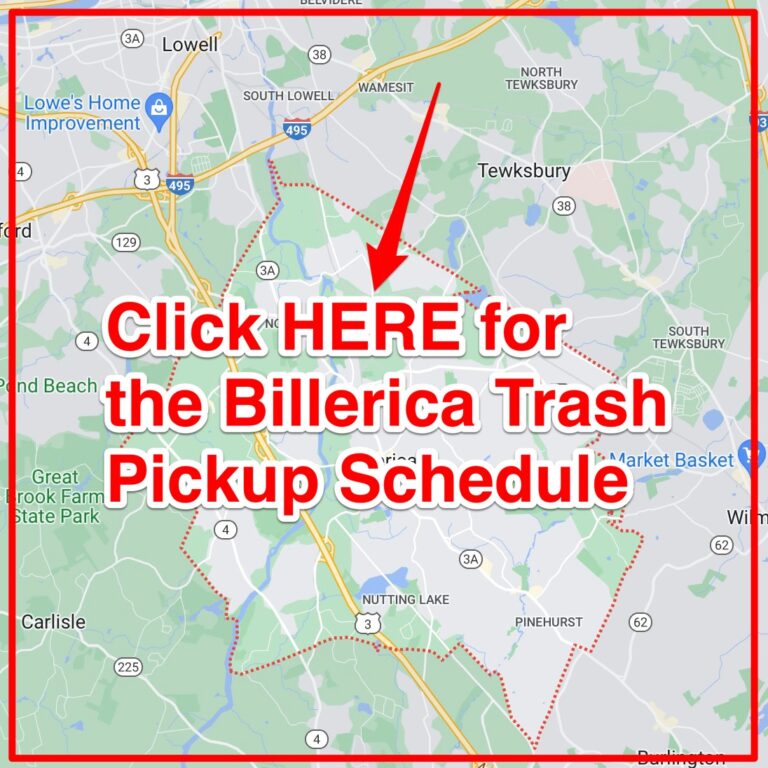 Billerica Ma Trash Pickup