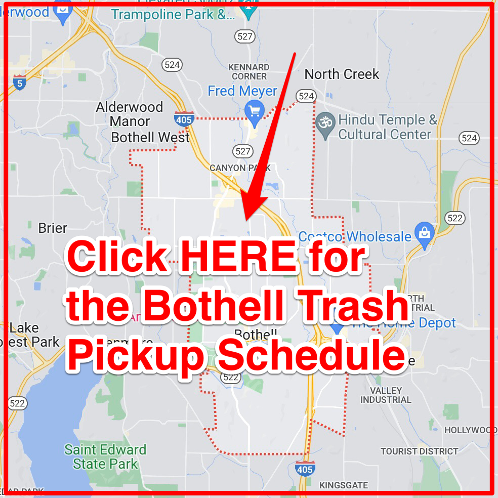 Bothell Trash Pickup Schedule