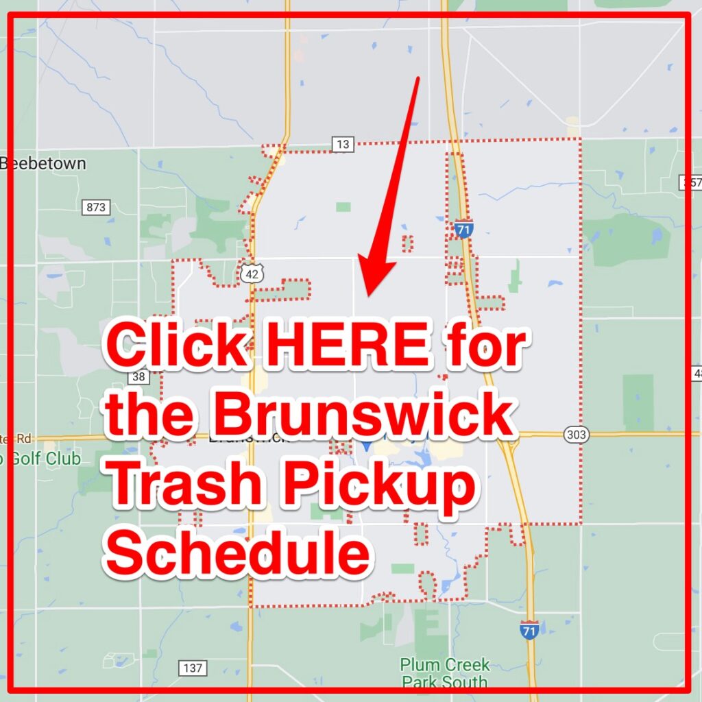 Brunswick Trash Pickup Schedule