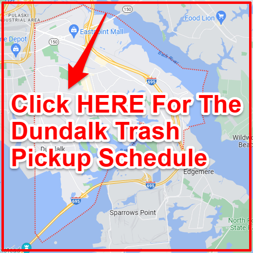 Dundalk Trash Collection Map