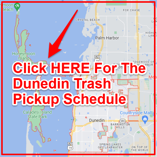 Dunedin Trash Collection Map