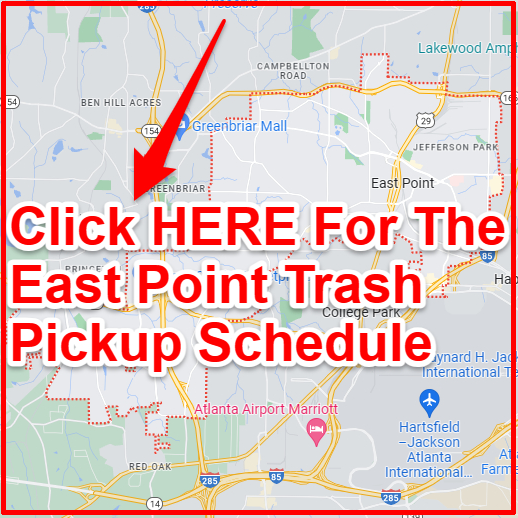 East Point Trash Collection Map