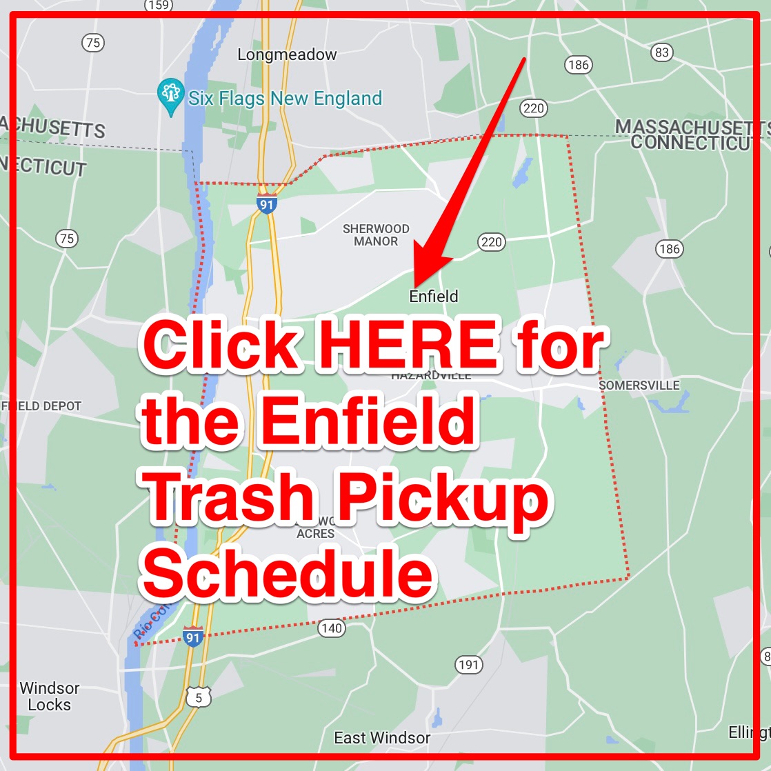 Enfield Trash Schedule 2024 (Bulk Pickup, Holidays, Map)