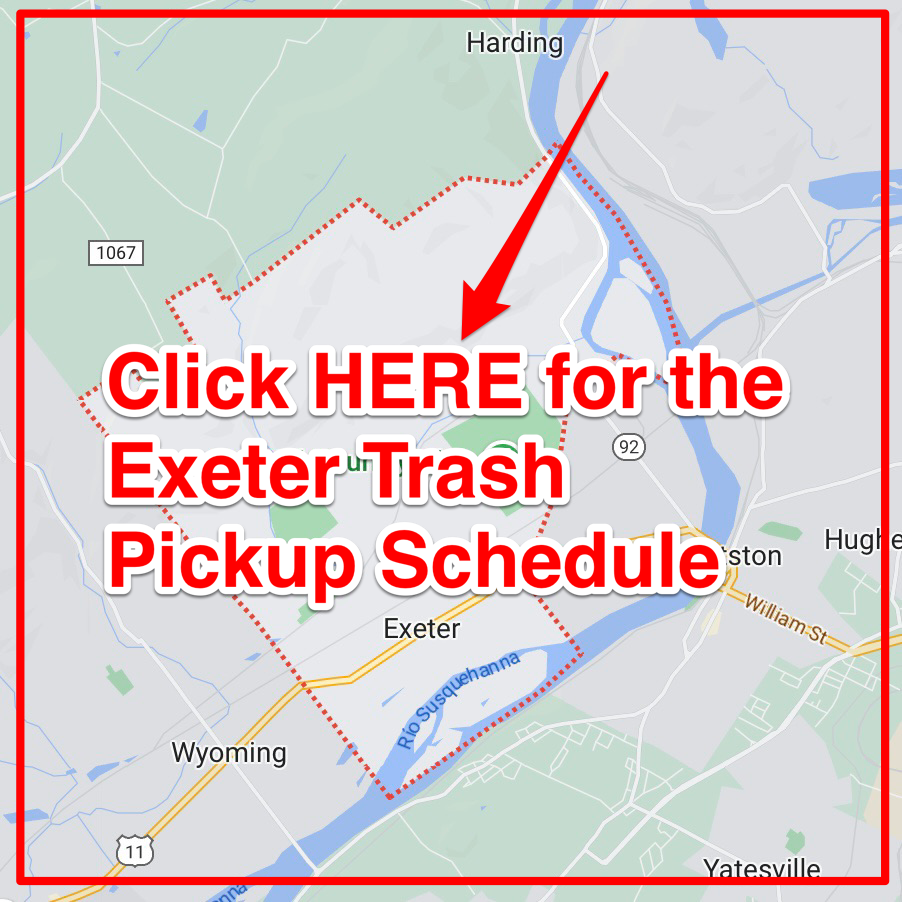 Exeter Trash Pickup Schedule