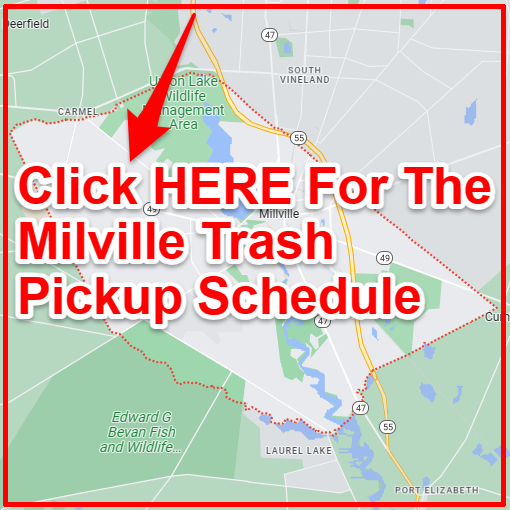 Milville Trash Collection Map
