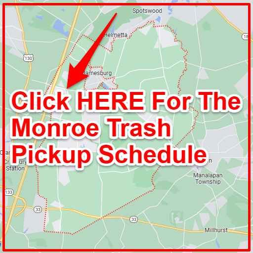 Monroe Trash Collection Map