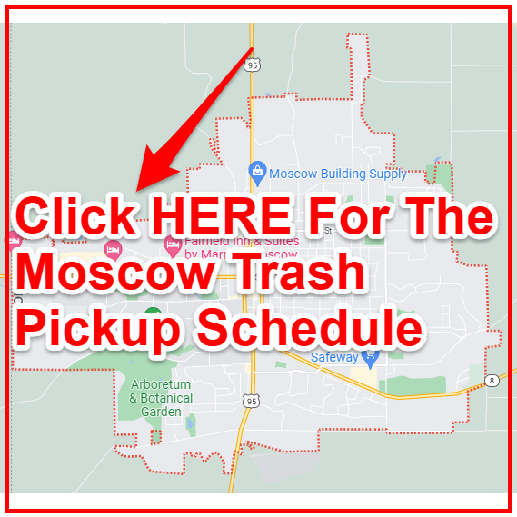 Moscow Trash Collection Map