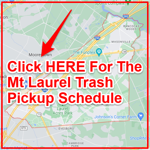Mt Laurel Trash Collection Map