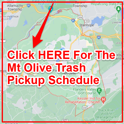 Mt Olive Trash Collection Map