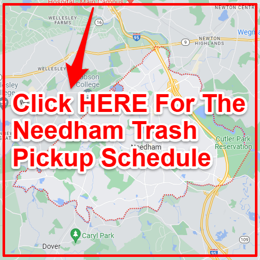 Needham Trash Collection Map