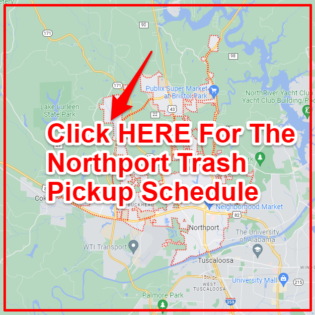 Northport Trash Collection Map