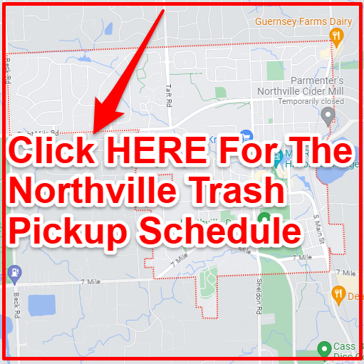 Northville Trash Collection Map