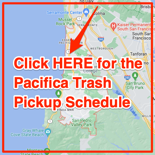 Pacifica Trash Pickup Schedule Map
