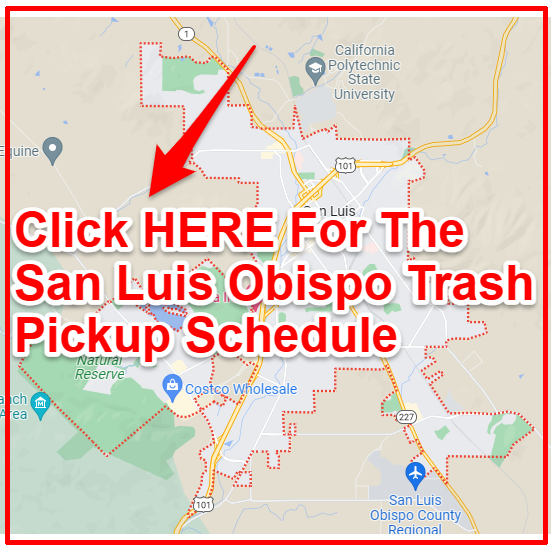 San Luis Obispo Trash Collection Map