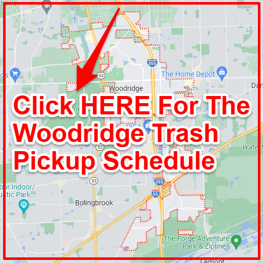 Woodridge Trash Collection Map