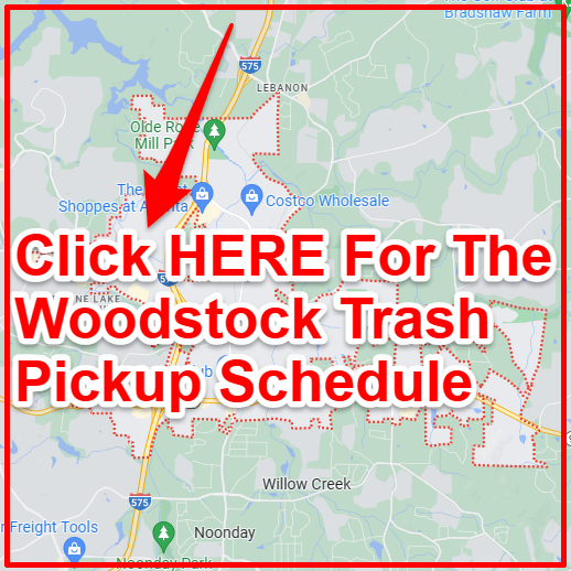 Woodstock Trash Collection Map