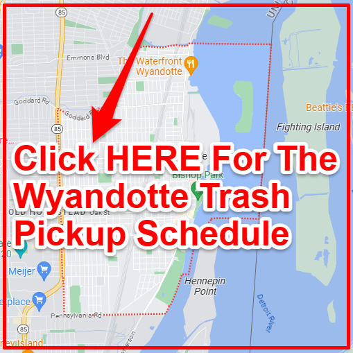 Wyandotte Trash Collection Map