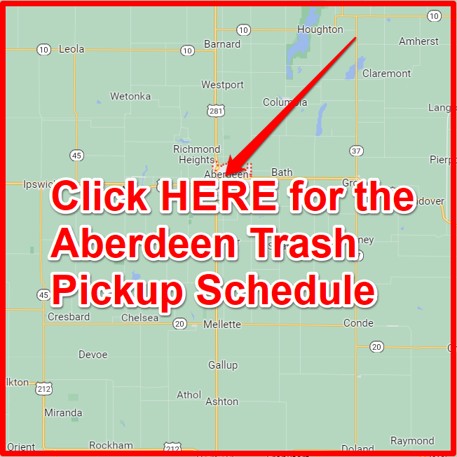 Aberdeen Trash Pickup Schedule