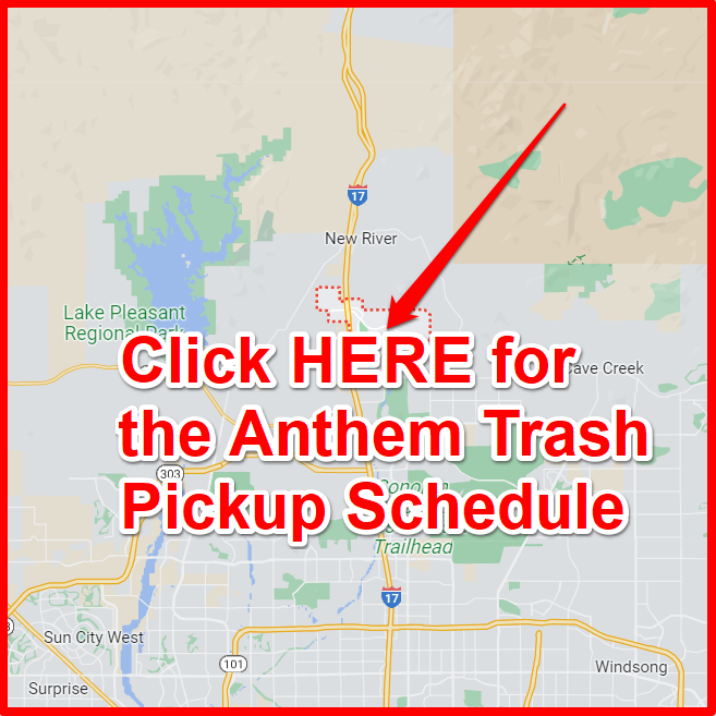 Anthem Trash Schedule 2023 (Bulk Pickup, Holidays, Map)