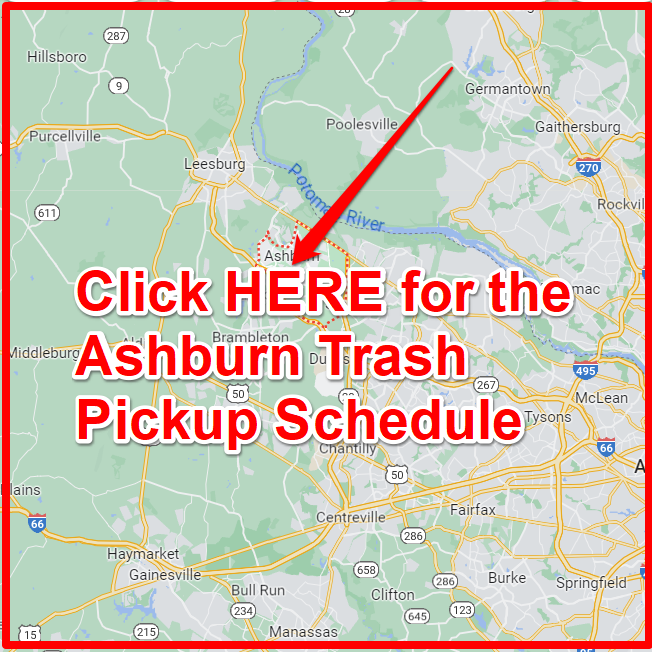 Ashburn Trash Pickup Schedule