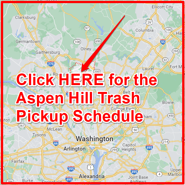 Aspen Hill Trash Pickup Schedule