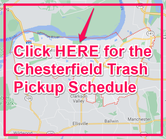Chesterfield Trash Pickup Schedule Map