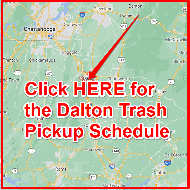 Dalton Trash Pickup Schedule
