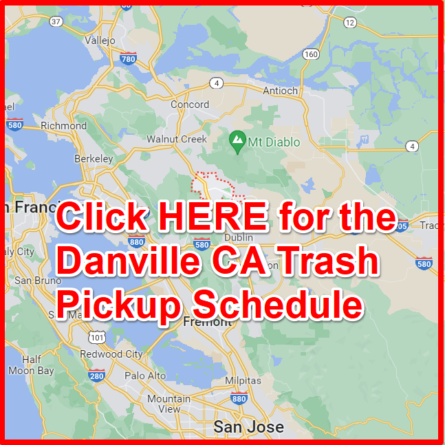 Danville CA Trash Pickup Schedule