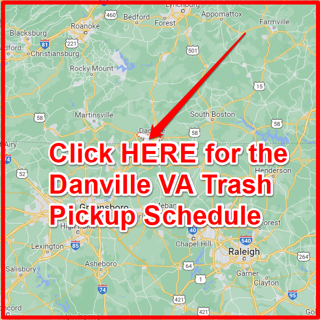 Danville VA Trash Pickup Schedule