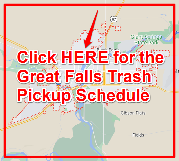 Great Falls Trash Pickup Schedule Map