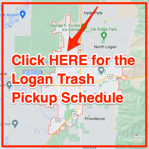 Logan Trash Pickup Schedule Map