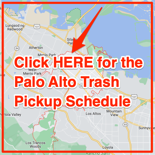 Palo Alto Trash Pickup Schedule Map