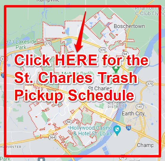 St. Charles Trash Pickup Schedule Map