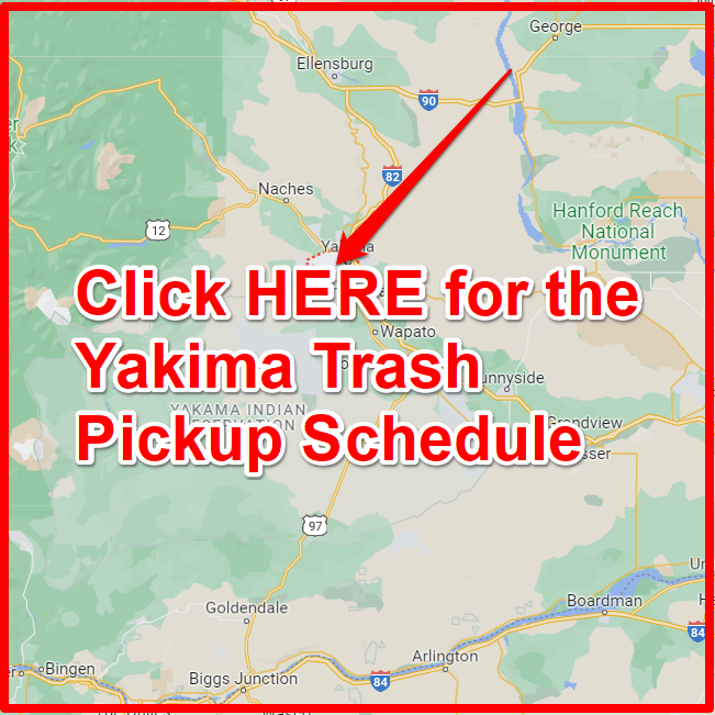 Yakima Trash Pickup Schedule