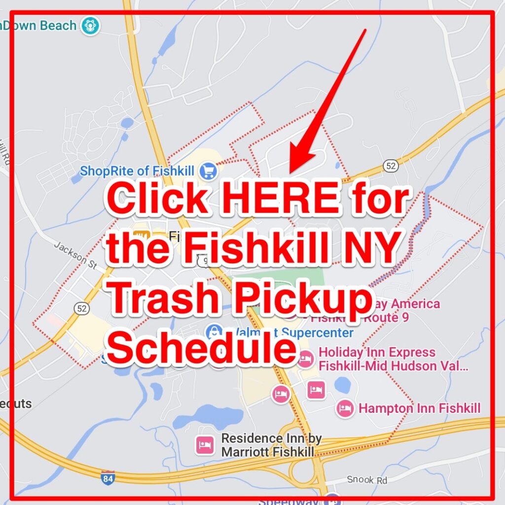 Fishkill NY Trash Pickup Schedule