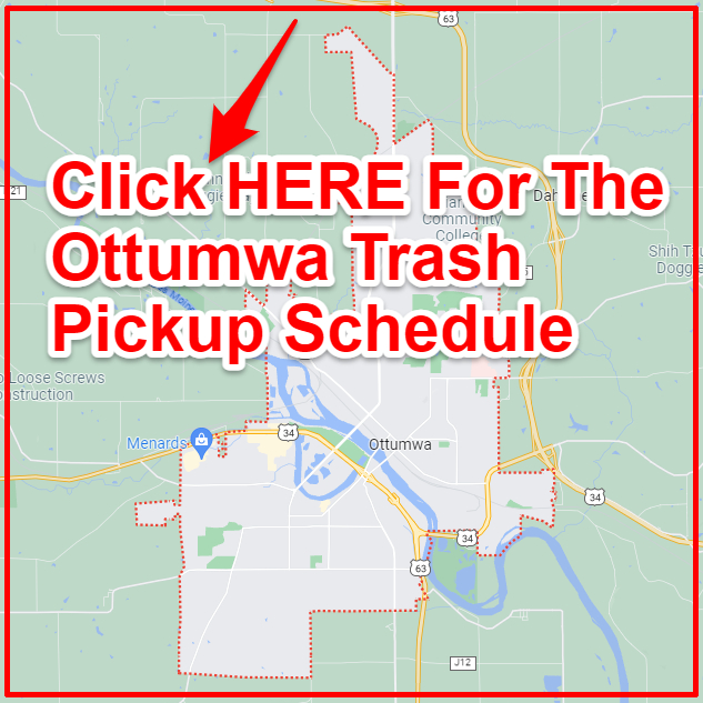 Ottumwa Trash Collection Map