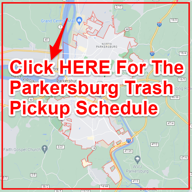 Parkersburg Trash Collection Map