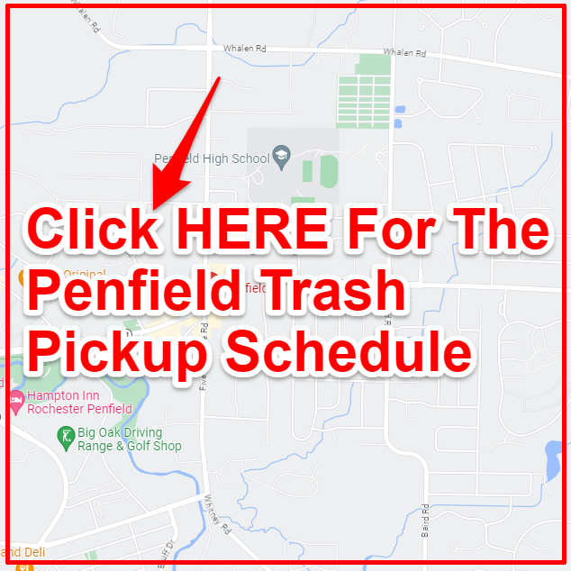 Penfield Trash Collection Map