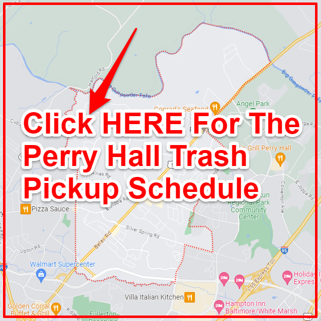 Perry Hall Trash Collection Map