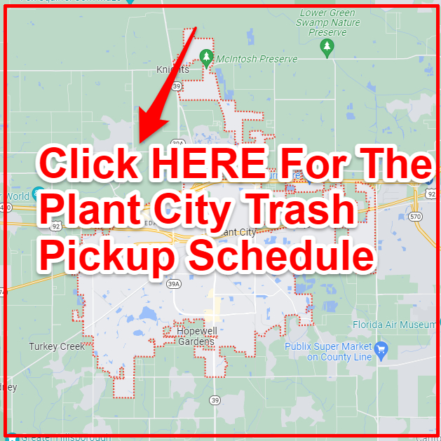 Plant City Trash Collection Map