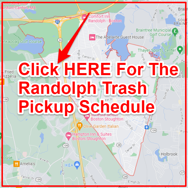 Randolph Trash Collection Map
