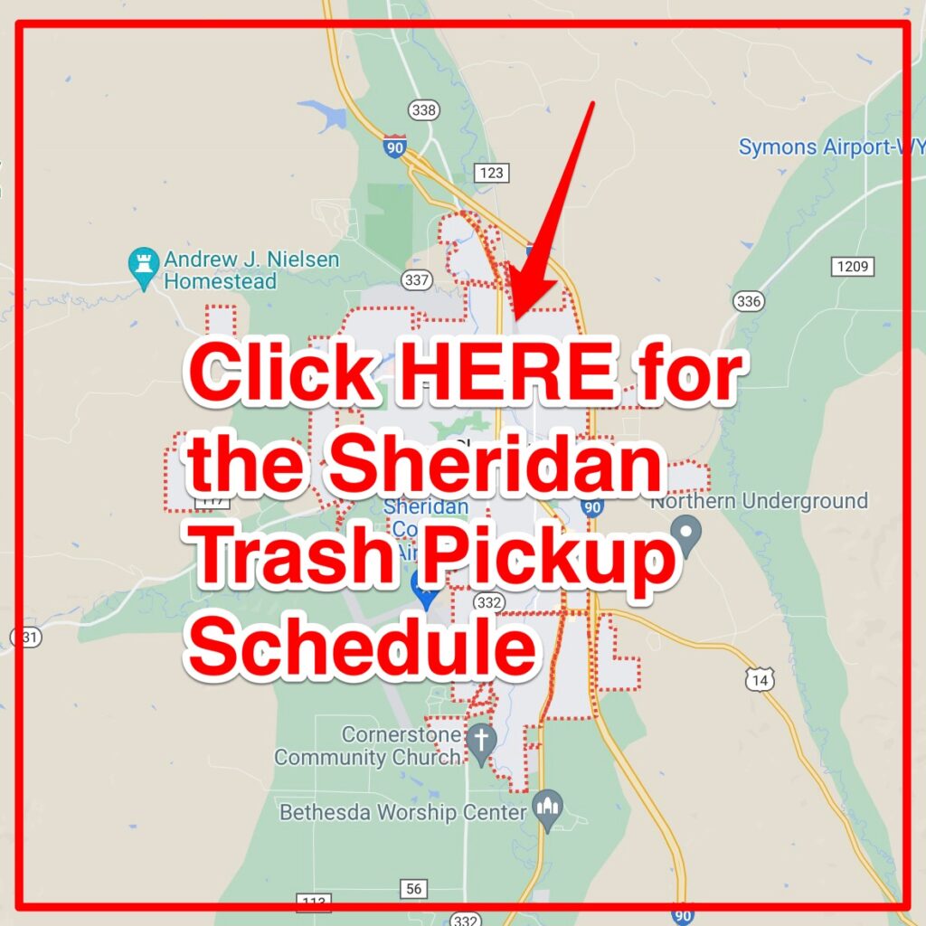 Sheridan Trash Pickup Schedule