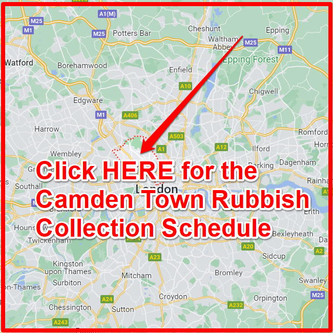 Camden Town Rubbish Collection Schedule