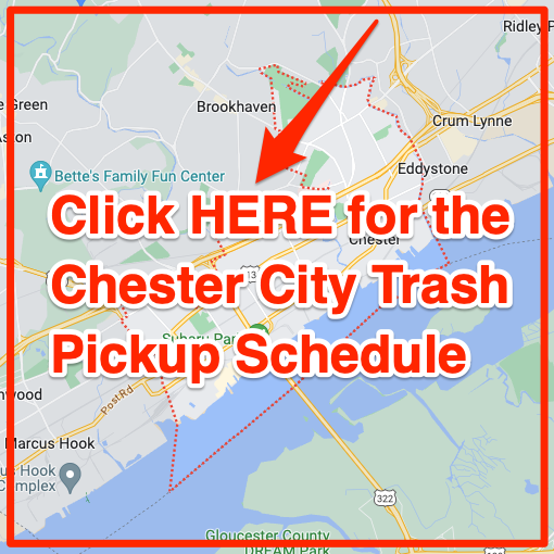 Chester City Trash Pickup Schedule Map